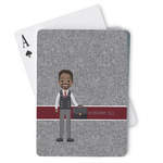 Lawyer / Attorney Avatar Playing Cards (Personalized)