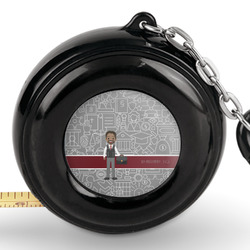 Lawyer / Attorney Avatar Pocket Tape Measure - 6 Ft w/ Carabiner Clip (Personalized)