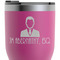 Lawyer / Attorney Avatar RTIC Tumbler - Magenta - Close Up