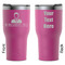 Lawyer / Attorney Avatar RTIC Tumbler - Magenta - Double Sided - Front & Back