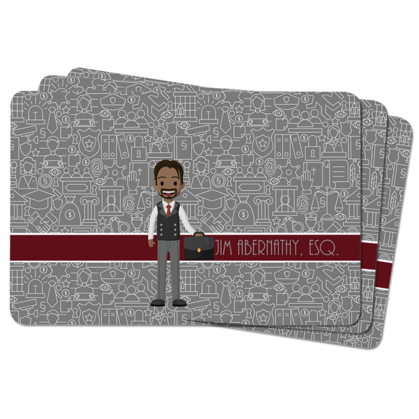 Lawyer / Attorney Avatar Rectangular Fridge Magnet - THREE
