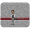 Lawyer / Attorney Avatar Rectangular Mouse Pad - APPROVAL