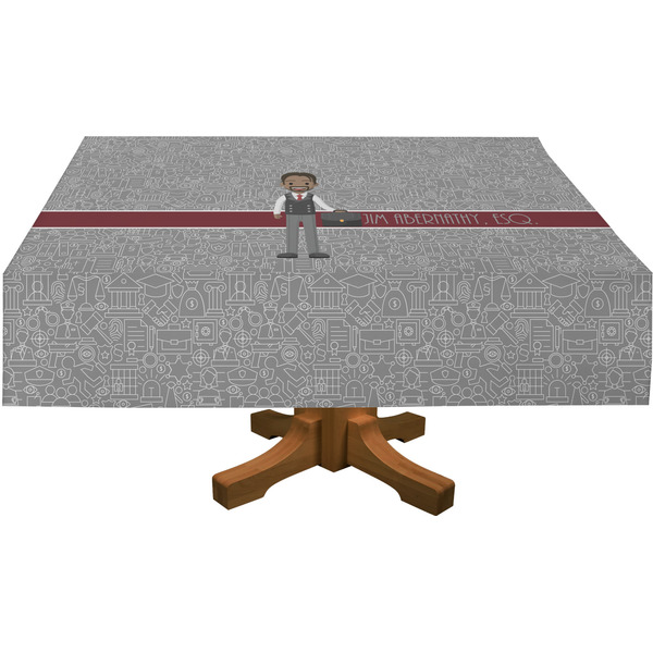 Lawyer / Attorney Avatar Rectangular Tablecloths (Personalized)