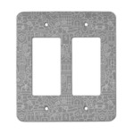Lawyer / Attorney Avatar Rocker Style Light Switch Cover - Two Switch