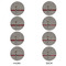 Lawyer / Attorney Avatar Round Linen Placemats - APPROVAL Set of 4 (double sided)