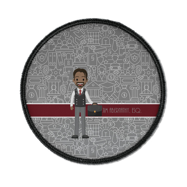 Lawyer / Attorney Avatar Round Patch
