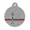 Lawyer / Attorney Avatar Round Pet ID Tag - Small (Personalized)