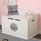 Lawyer / Attorney Avatar Round Wall Decal on Toy Chest