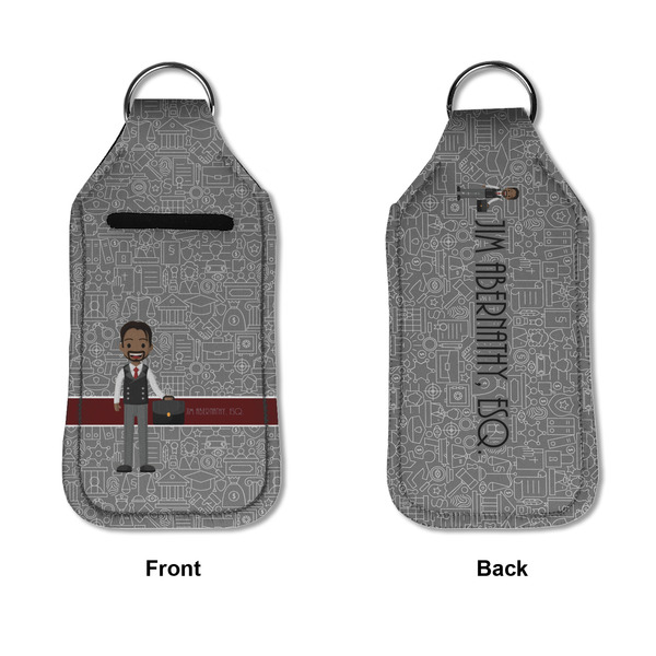 Lawyer / Attorney Avatar Sanitizer Holder Keychain - Large APPROVAL (Flat)