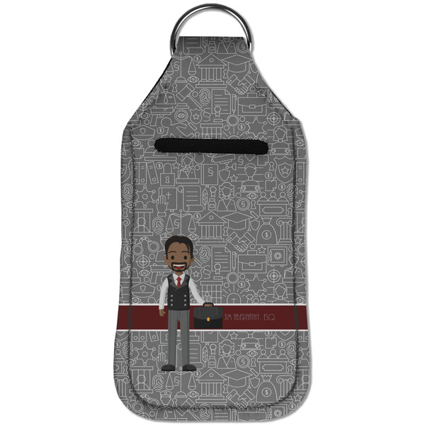 Lawyer / Attorney Avatar Sanitizer Holder Keychain - Large (Front)