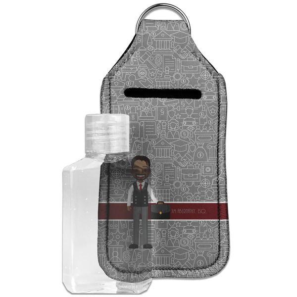 Custom Lawyer / Attorney Avatar Hand Sanitizer & Keychain Holder - Large (Personalized)