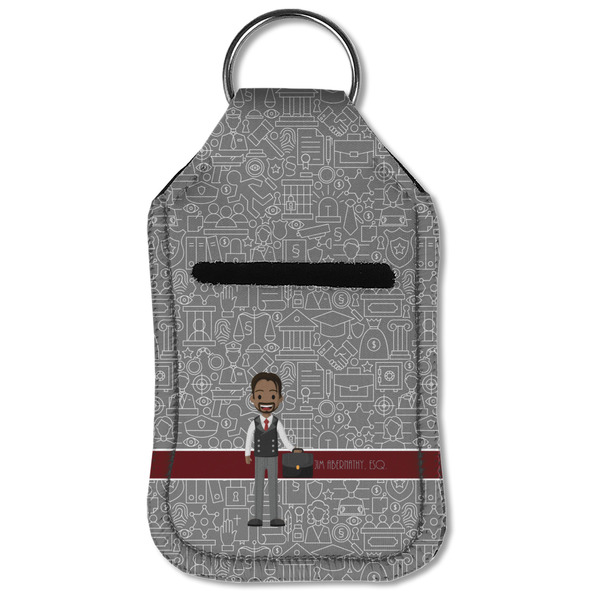 Lawyer / Attorney Avatar Sanitizer Holder Keychain - Small (Front Flat)