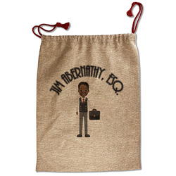 Lawyer / Attorney Avatar Santa Sack - Front (Personalized)
