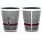 Lawyer / Attorney Avatar Shot Glass - Two Tone - APPROVAL