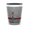 Lawyer / Attorney Avatar Shot Glass - Two Tone - FRONT