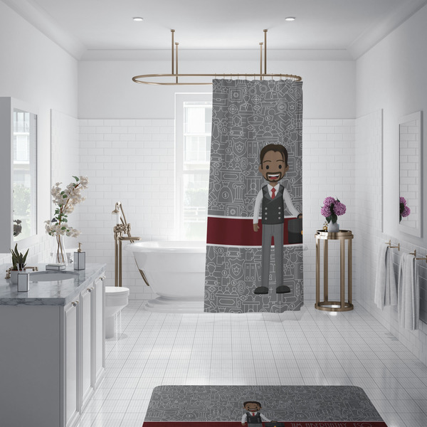 Lawyer / Attorney Avatar Shower Curtain - Custom Size
