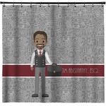 Lawyer / Attorney Avatar Shower Curtain - Custom Size (Personalized)