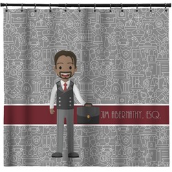 Lawyer / Attorney Avatar Shower Curtain - Custom Size (Personalized)