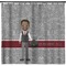 Lawyer / Attorney Avatar Shower Curtain - Custom Size (Personalized)