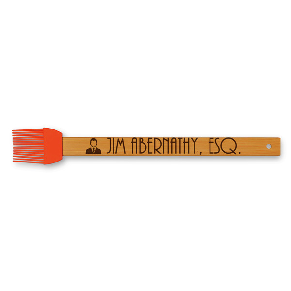 Custom Lawyer / Attorney Avatar Silicone Brush - Red (Personalized)