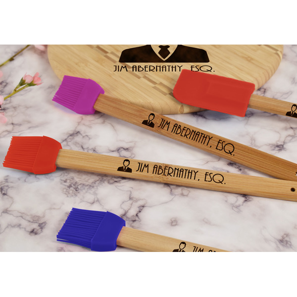 Lawyer / Attorney Avatar Silicone Brush - Red - Lifestyle