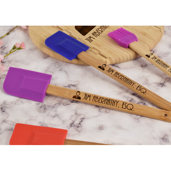 Lawyer / Attorney Avatar Silicone Spatula - Purple - Lifestyle