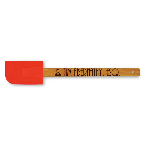 Custom Lawyer / Attorney Avatar Silicone Spatula - Red (Personalized)