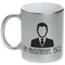 Lawyer / Attorney Avatar Metallic Silver Mug (Personalized)