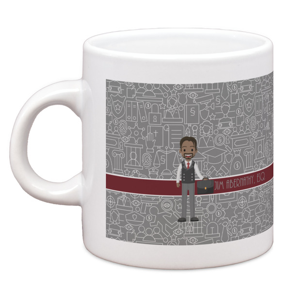 Custom Lawyer / Attorney Avatar Espresso Cup (Personalized)