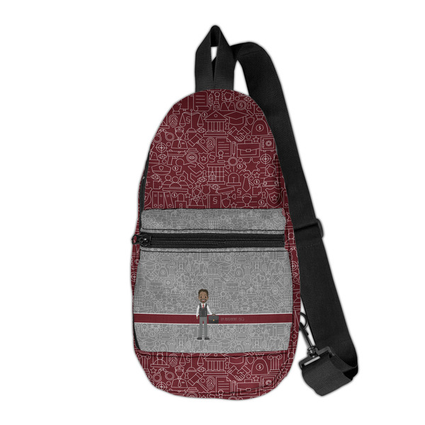 Custom Lawyer / Attorney Avatar Sling Bag (Personalized)