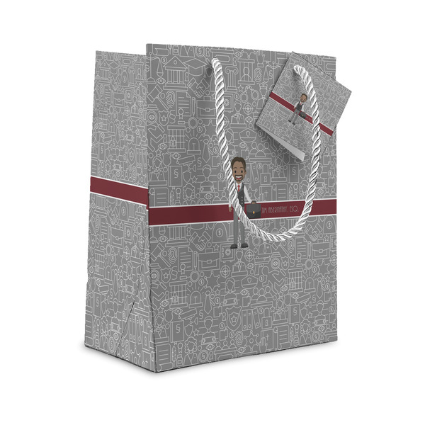 Custom Lawyer / Attorney Avatar Small Gift Bag (Personalized)