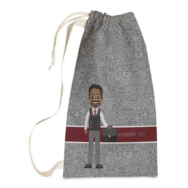 Custom Lawyer / Attorney Avatar Laundry Bags - Small (Personalized)