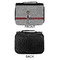 Lawyer / Attorney Avatar Small Travel Bag - APPROVAL
