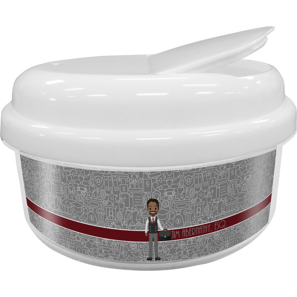 Custom Lawyer / Attorney Avatar Snack Container (Personalized)