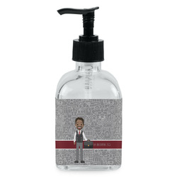 Lawyer / Attorney Avatar Glass Soap & Lotion Bottle - Single Bottle (Personalized)