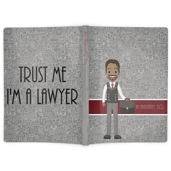 Lawyer / Attorney Avatar Soft Cover Journal - Apvl