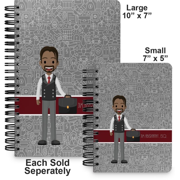 Lawyer / Attorney Avatar Spiral Journal - Comparison