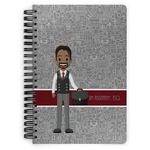 Lawyer / Attorney Avatar Spiral Notebook (Personalized)