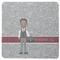 Lawyer / Attorney Avatar Square Rubber Backed Coaster (Personalized)