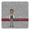 Lawyer / Attorney Avatar Square Decal - Medium (Personalized)