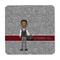 Lawyer / Attorney Avatar Square Fridge Magnet - FRONT