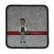 Lawyer / Attorney Avatar Iron On Square Patch w/ Name or Text