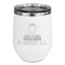 Lawyer / Attorney Avatar Stemless Stainless Steel Wine Tumbler - White - Double Sided (Personalized)
