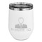 Lawyer / Attorney Avatar Stainless Wine Tumblers - White - Single Sided - Front