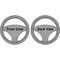 Lawyer / Attorney Avatar Steering Wheel Cover- Front and Back