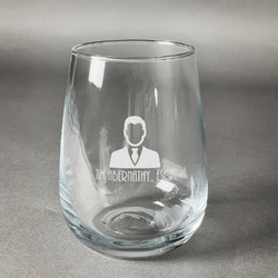 Lawyer / Attorney Avatar Stemless Wine Glass - Engraved (Personalized)