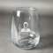 Lawyer / Attorney Avatar Stemless Wine Glass - Front/Approval
