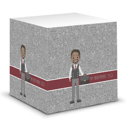Lawyer / Attorney Avatar Sticky Note Cube (Personalized)