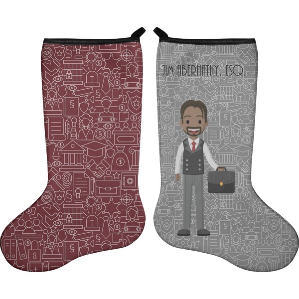 Lawyer / Attorney Avatar Stocking - Double-Sided - Approval