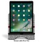 Lawyer / Attorney Avatar Stylized Tablet Stand - Front with ipad